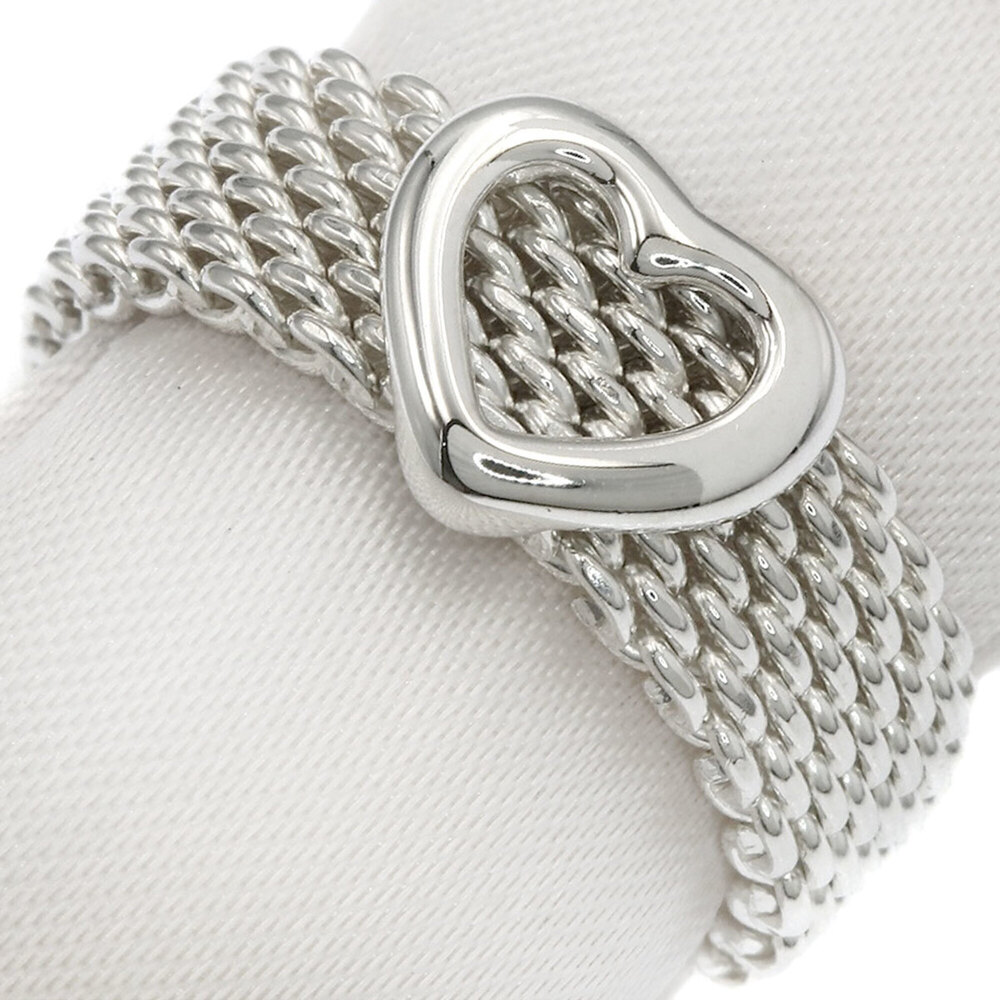 TIFFANY & CO. Silver Heart Ring